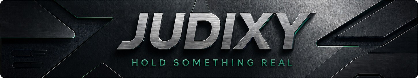 JUDIXY — Hold something real. Precision-machined metal fidget toys.